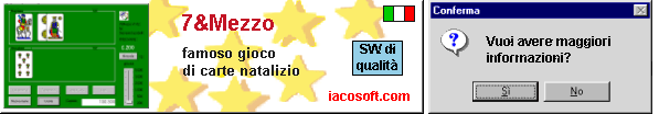 7&Mezzo - Classico gioco di carte