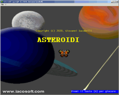 Asteroidi game