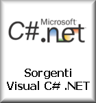 Sorgenti Visual C# .NET