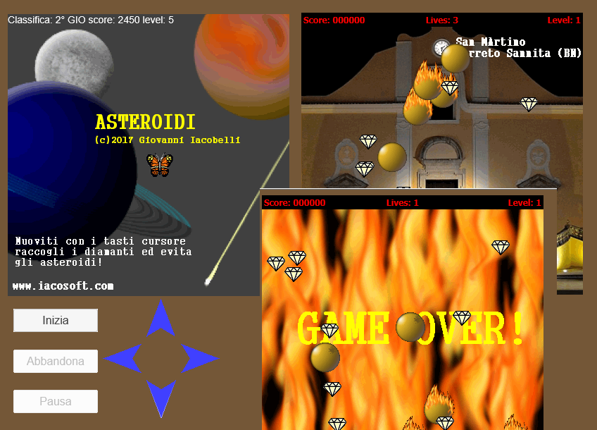 Asteroidi free game online