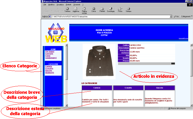 Pagina iniziale