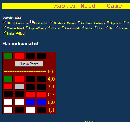 Master Mind free game online