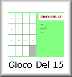 GI Gioco Del 15 - Aros